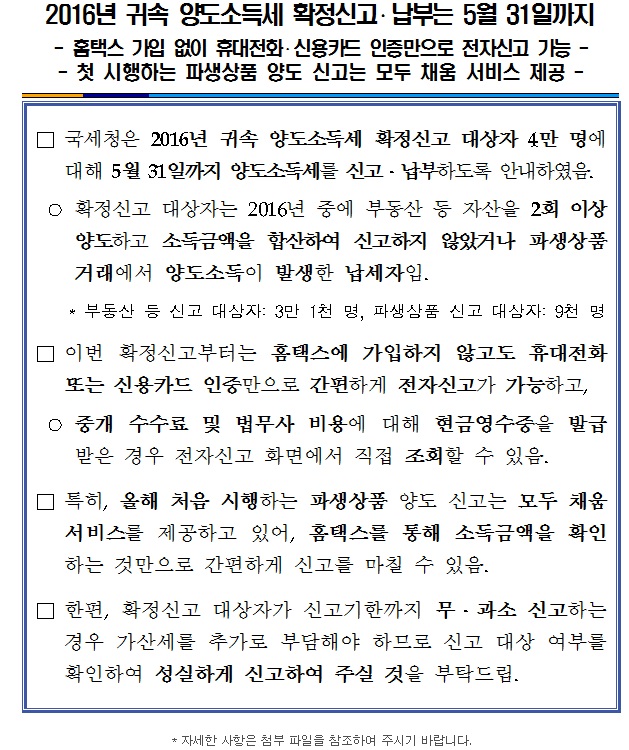 2016년 귀속 양도소득세 확정신고.jpg